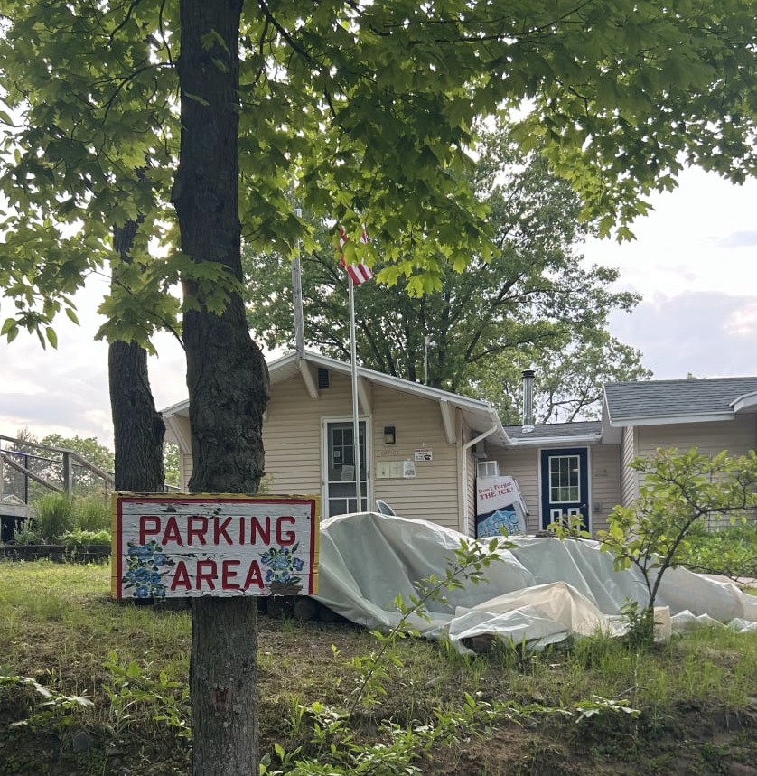 front office from parking lot